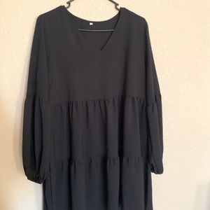 Float black dress
